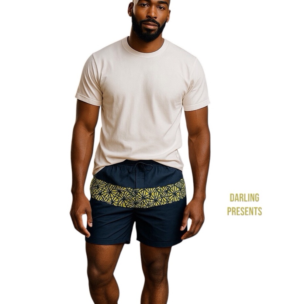 Trunks San O Board Shorts Men Color Navy Size M